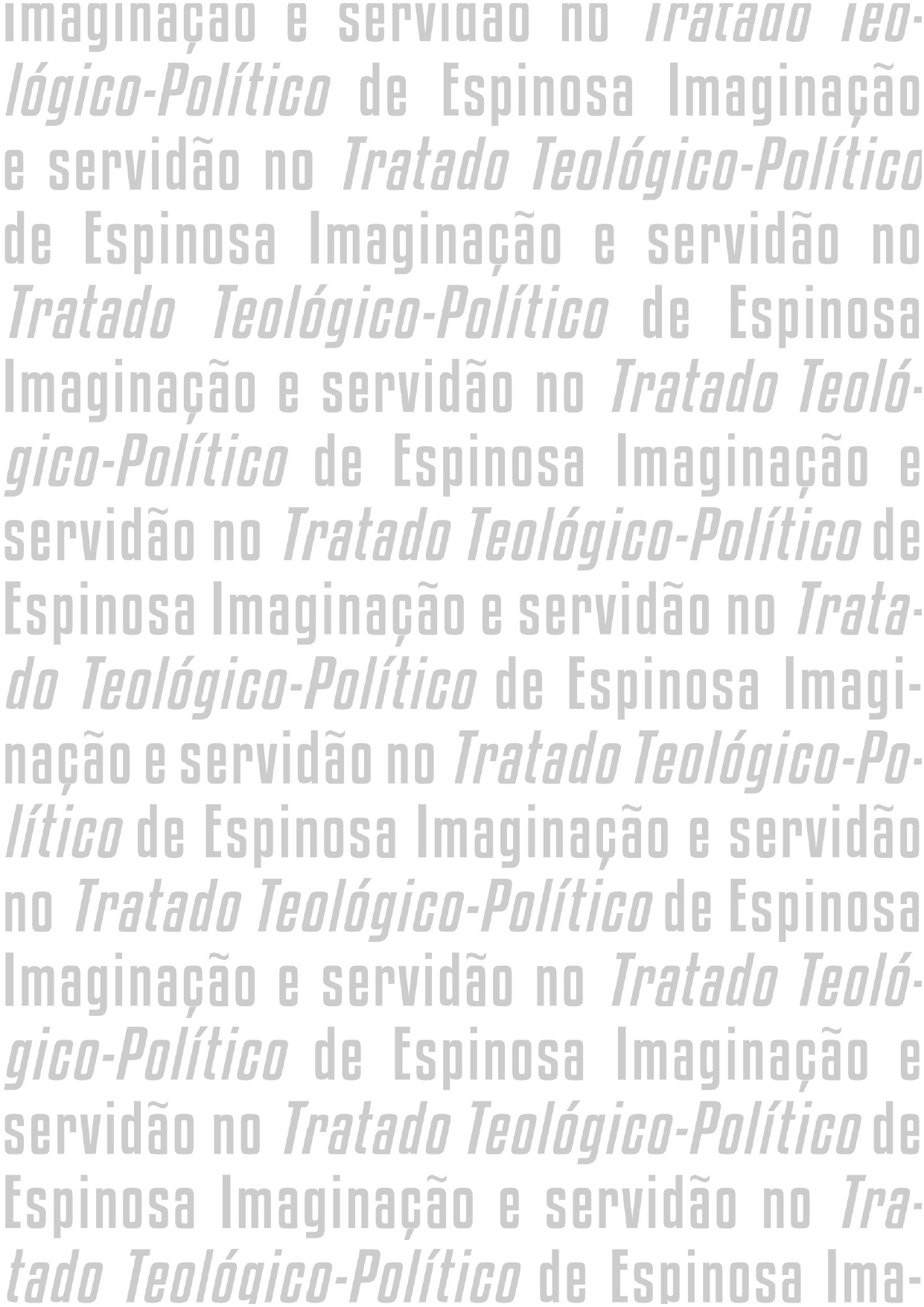 PDF) TRATADO POLÍTICO, DE ESPINOSA, pela MARTINS FONTES, com