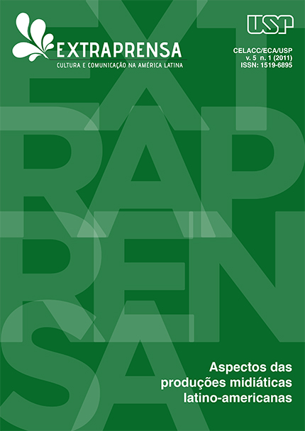 					Visualizar v. 5 n. 1 (2011): Aspectos das produções midiáticas latino-americanas
				