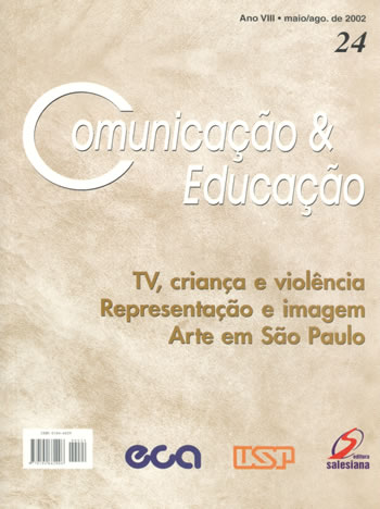 					Visualizar n. 24 (2002): TV, criança e violência, Representação e imagem, Arte em São Paulo
				