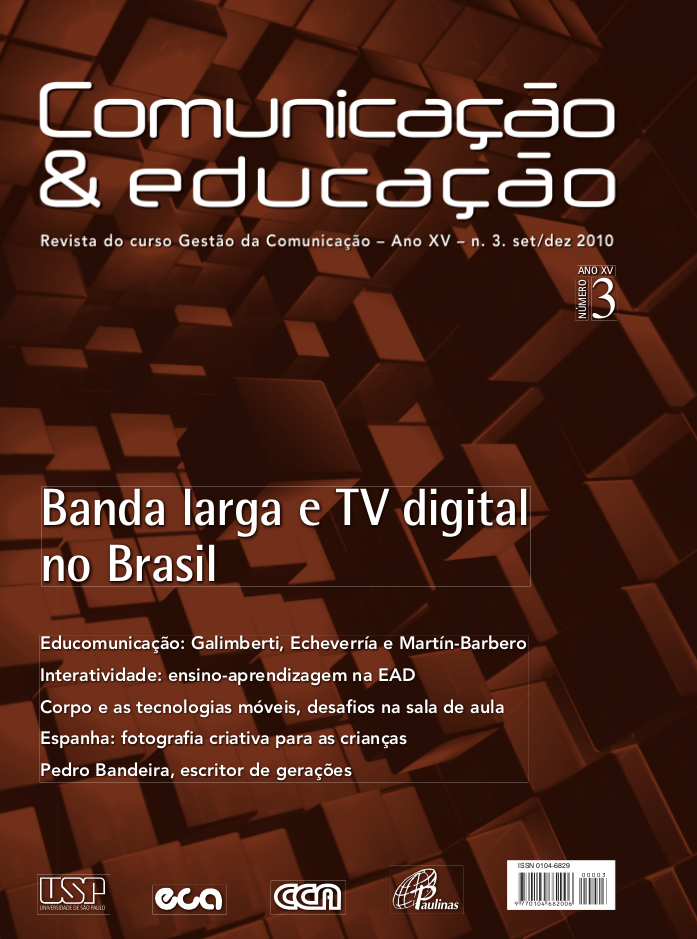 					Visualizar v. 15 n. 3 (2010): Banda Larga e TV digital no Brasil
				