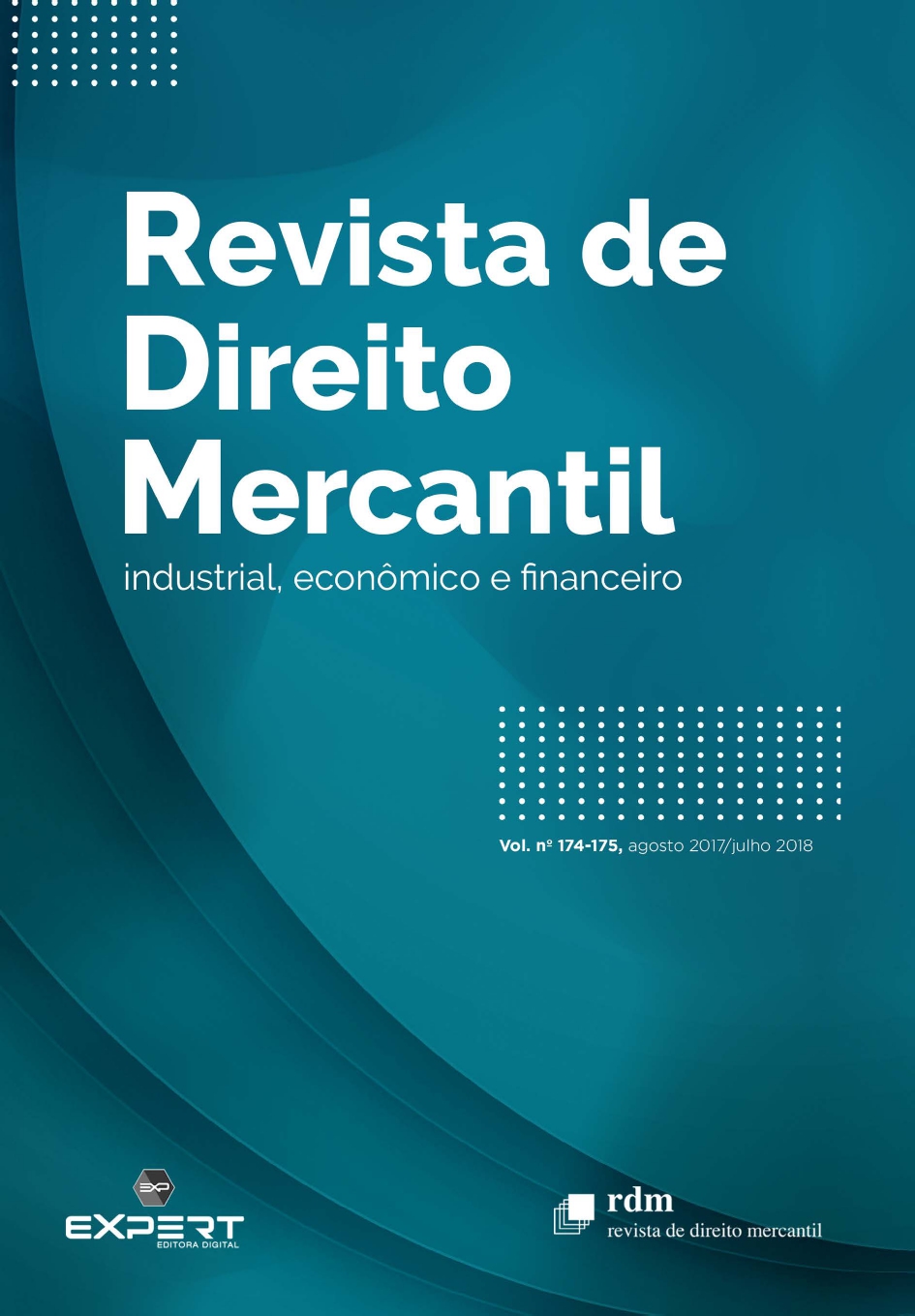 					Visualizar n. 174/175 (2018): Revista de Direito Mercantil, Industrial, Econômico e Financeiro
				