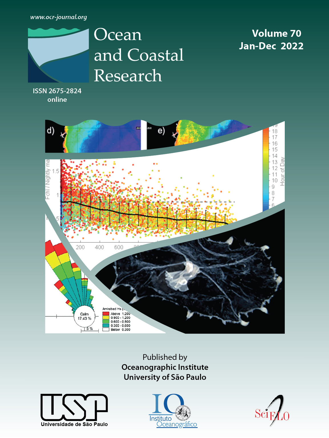 					View Vol. 70 (2022): Ocean and Coastal Research (regular volume)
				