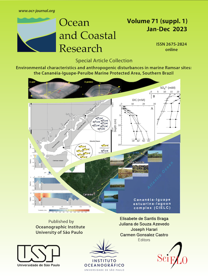 					View Vol. 71 No. Suppl. 1 (2023): Research in a RAMSAR site: The Cananéia-Iguape-Peruibe estuarine-lagoon complex, Brazil
				