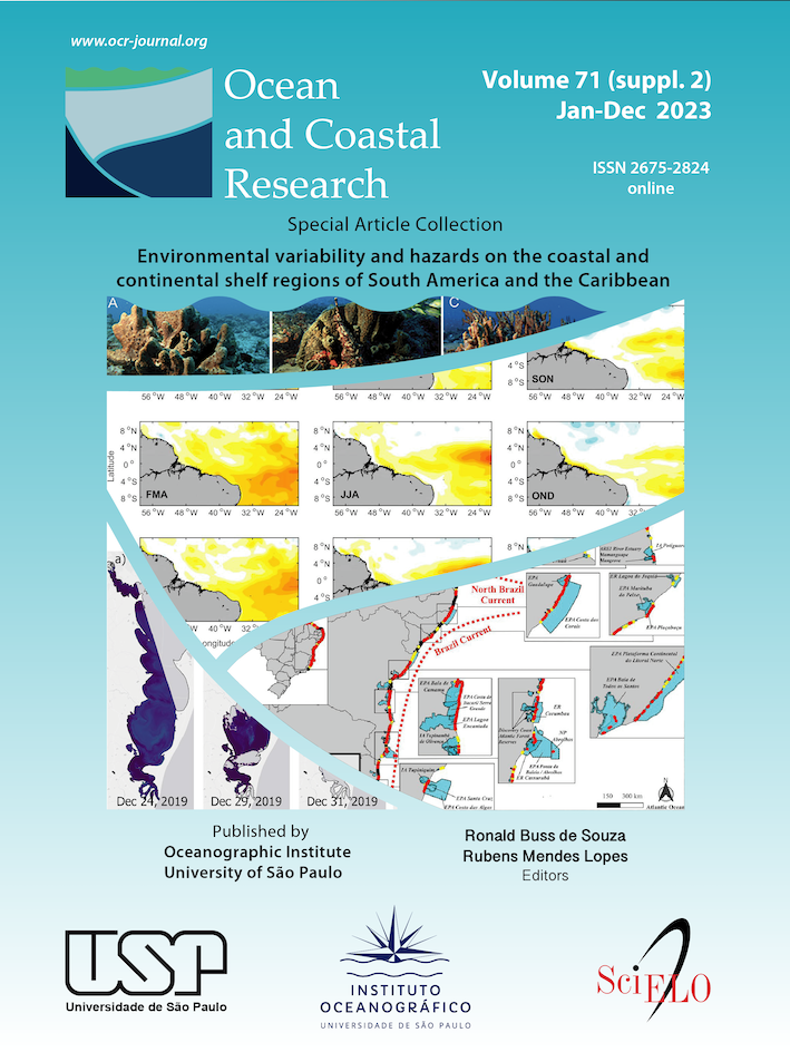 					View Vol. 71 No. Suppl. 2 (2023): Environmental variability and hazards on the coastal and continental shelf regions of South America and the Caribbean
				