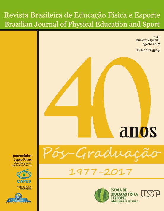 					Visualizar v. 31 (2017): 40 anos da Pós-graduação da EEFE-USP
				