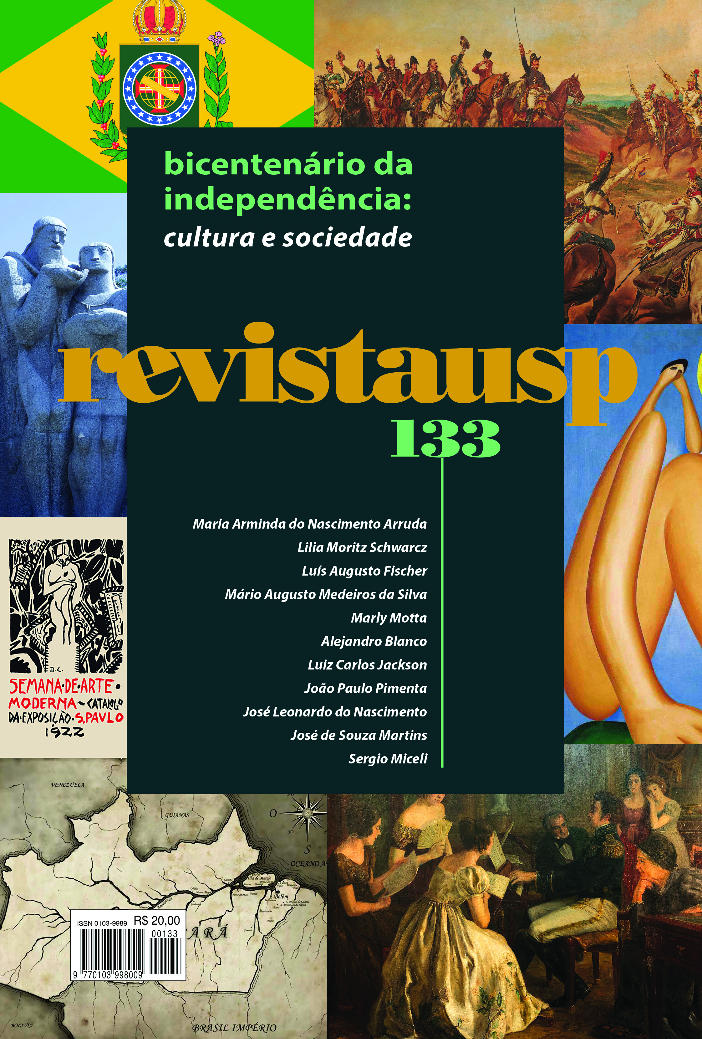 					Visualizar v. 1 n. 133 (2022): Bicentenário da independência: Cultura e Sociedade
				