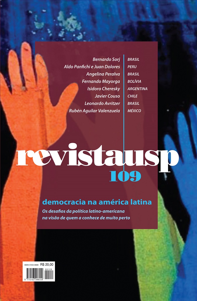					Visualizar n. 109 (2016): dossiê democracia na América Latina
				