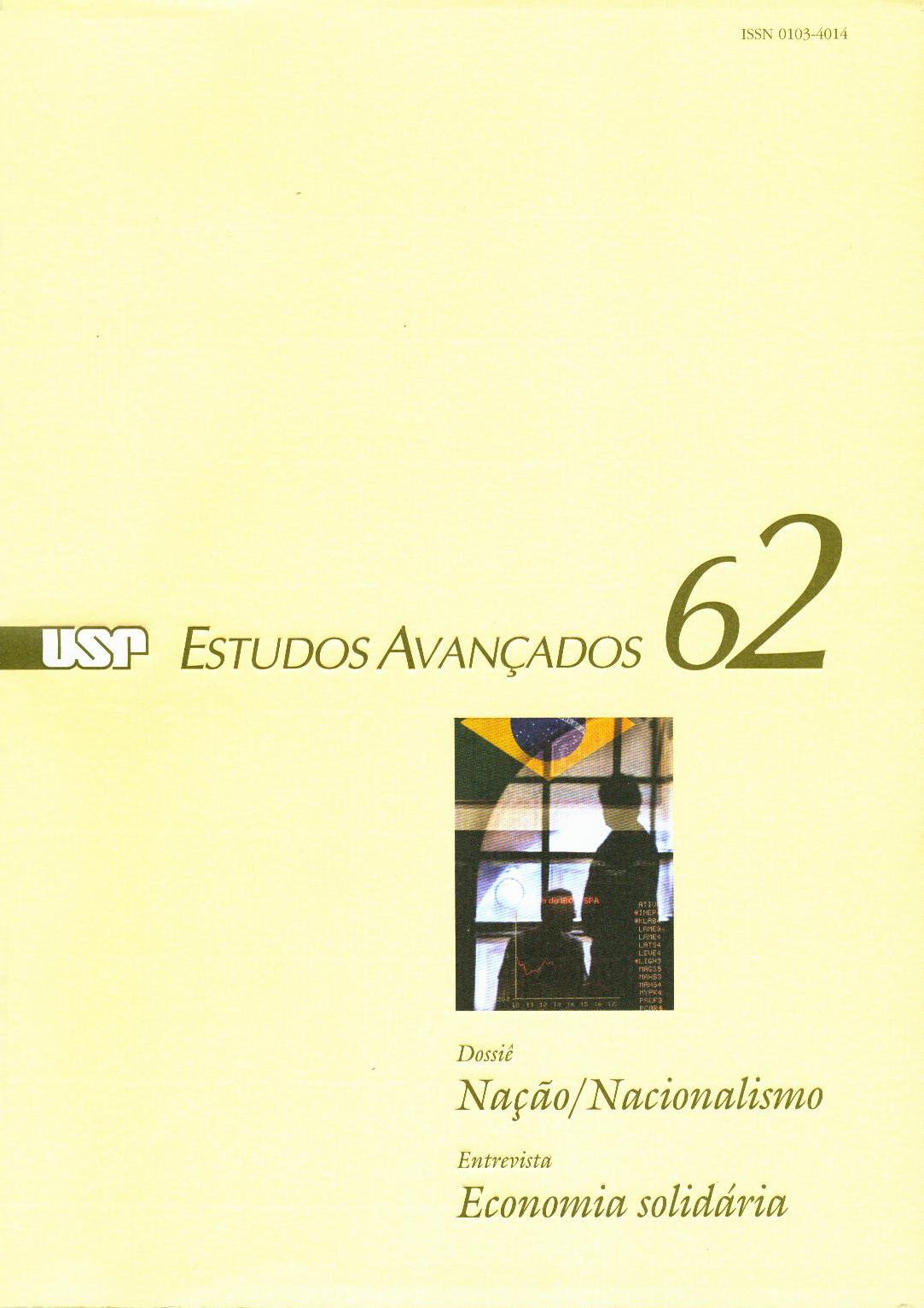 					Visualizar v. 22 n. 62 (2008)
				